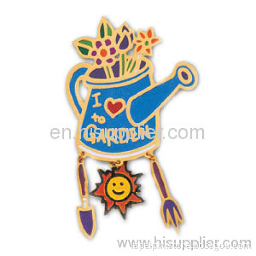 3/8" - 2" Orbigger Steel Photo Etched Soft Enamel